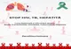 Decembrie, luna națională a informării despre bolile transmisibile: HIV, tuberculoză, hepatită