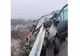 Accident rutier grav: un parapet a trecut printr-o mașină la Bodești