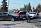 Accident cu trei maşini implicate şi o tânără încarcerată (FOTO)