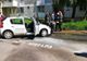 Incendiu la un autoturism (FOTO)