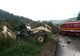 Accident cu victime în care au fost implicate un autocar, un buldoexcavator și un autoturism (FOTO)