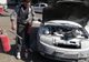 Și-a incendiat autoturismul în curte