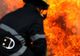 O bătrână a ajuns la spital în urma unui incendiu