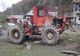 Accident șocant la Bârgăuani. O femeie a căzut din cupa unui tractor și a fost călcată