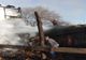 Incendiu pornit de la afumătoare (FOTO)