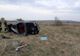 Accident în Doljești! Victimă scoasă de pompieri din mașina răsturnată (FOTO)