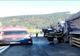 Accident cu două autobasculante. Șoferul neatent a ajuns la spital (FOTO)