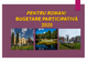 Bugetare participativă Roman 2020 - patru proiecte, în finală