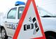 Autoturism răsturnat în urma unui accident rutier 