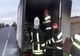 O mașină care transporta colete a luat foc! De la ce a pornit incendiu