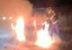 Un autoturism a luat foc în trafic. Pompierii au intervenit imediat