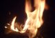 Patru tone de paie, incendiate intenționat